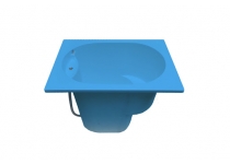 Vstavaná ochladzovací kaďa ELEGANCE s napúšťací tryskou