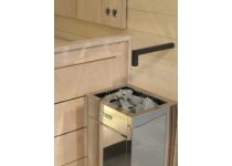 Kohút s tryskou a vedením Harvia nad saunové kachle