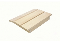 Podhlavník do sauny, osika