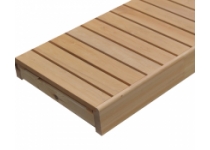 Lavica hotová - modul 6x16 osika THERMOWOOD