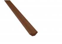 Rohová lišta vnútorná - jelša THERMOWOOD DARK 14x30x2400mm