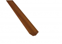 Rohová lišta vnútorná - Thermoborovica Radiata 14x30x2400mm