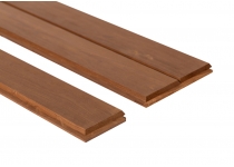 Saunové palubovky END match termojelša DARK 15x85x293mm (64ks/bal),STF