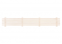 Podkolenná opierka osika, 14x300x2100 mm