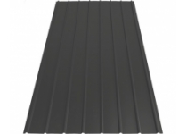 Strešná krytina Solide Compact, trapézový plech, čierna