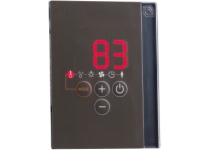 Predaj ukončený: Ovládací panel regulácie SENTIOTEC Professional D3, čierna