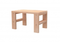 Lavica hotová - 38x58 jelša, s nohami