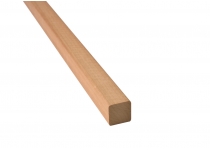 Vnútorná lišta štvoritá, THERMOWOOD osika, 21x21x2400mm