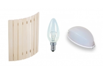 Set svetlo, žiarovka, tienidlo Classic