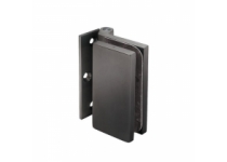 Pánt pre saunové celosklenené dvere (na zárubňu), čierny