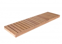 Lavica hotová - modul 5x21 osika THERMOWOOD