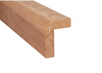 Hrana lavicová - L-profil 2400x80x108mm, THERMOWOOD