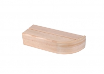 Koniec lavice - modul 200x600 mm, jelša, pravý