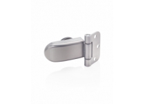 Pánt pre dvere s hliníkovým rámom, celosklenené (na zárubňu), AU Abloy šedý