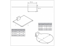 Bezpečnostný čidlo/ohrádka nad kachle, HARVIA heater-check, hranatý, 500x500mm