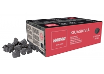Saunové kamene HARVIA, veľ. 5-10 cm, 20kg, červené balenie