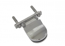 Dverový pánt pre saunové a parné dvere (do zárubne), celosklenené HARVIA, chrome "acidproof" (1ks)