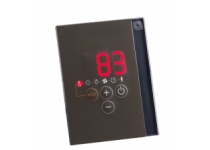 Ovládací panel regulácie SENTIOTEC Professional D2i, čierna