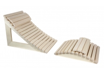 Predaj ukončený: Ergonomická lavice 2v1 Sentiotec Fibuflex, osika