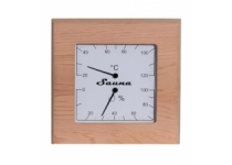 Predaj ukončený: Teplomer s vlhkomerom Sentiotec - štvorec, céder