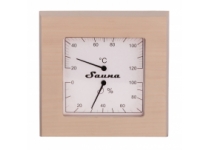 Predaj ukončený: Teplomer s vlhkomerom Sentiotec - štvorec, osika