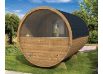 Presklenie pre sudové sauny, zadné, čiastočné