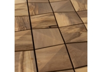 Dekoratívny saunový obklad KOTA, oliva 435x435