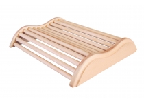 Podhlavník do sauny SENTIOTEC Wave, borovica