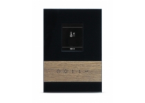 EOS EmoStyle Hi, riadiaca jednotka pre suchú aj vlhkú saunu, čierna/orech