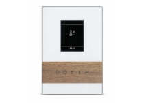 EOS EmoStyle Hi, riadiaca jednotka pre suchú aj vlhkú saunu, biela/orech