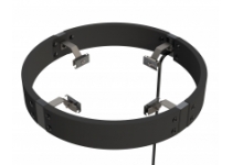 Bezpečnostná ohrádka Harvia s LED osvetlením pre kachle Legend Home - čierna