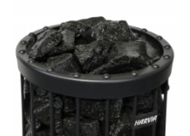 Saunové kamene HARVIA, veľ. 10-15 cm, 20kg, čierny vulkanit