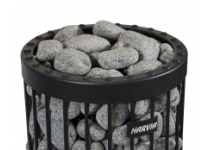 Saunové kamene HARVIA, zaoblené, veľ. 10-15 cm, 20kg