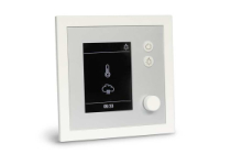 EOS EmoTec H, riadiaca jednotka pre suchú aj vlhkú saunu, biela / strieborná