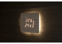 Cariitti Aspectu Hemlock SQ, teplomer s vlhkomerom a digitálnym časovačom