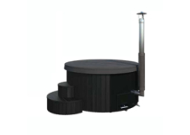 Kúpací sud Hot tub DLX 200cm Black edition + bubble systém