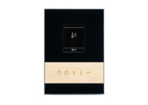 EOS EmoStyle Hi, riadiaca jednotka pre suchú aj vlhkú saunu, čierna/javor