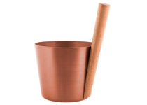 2.akosť: Hliníkové vedro Rento s rukoväťou, medená COPPER