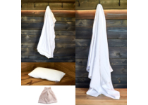 Set: osuška, vankúš, čiapka, dámsky kilt