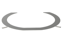 Nerezový lem pre kachle Harvia Spirit SP60/90